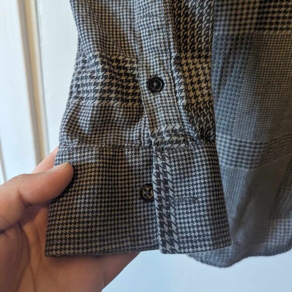 CHEAP MONDAY - Long check shirt - Sz L - Picture 4 of 6